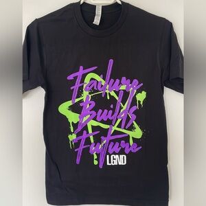 Black and Purple Tee Shirt